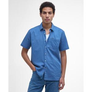 Barbour Pigment Dye Slub Short-Sleeved Shirt